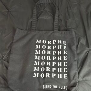 Morphe Black Tote Bag